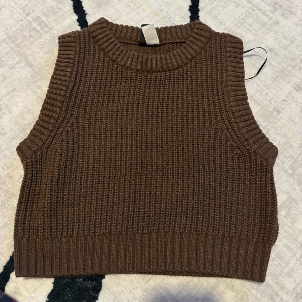 Knit Sweater Vest